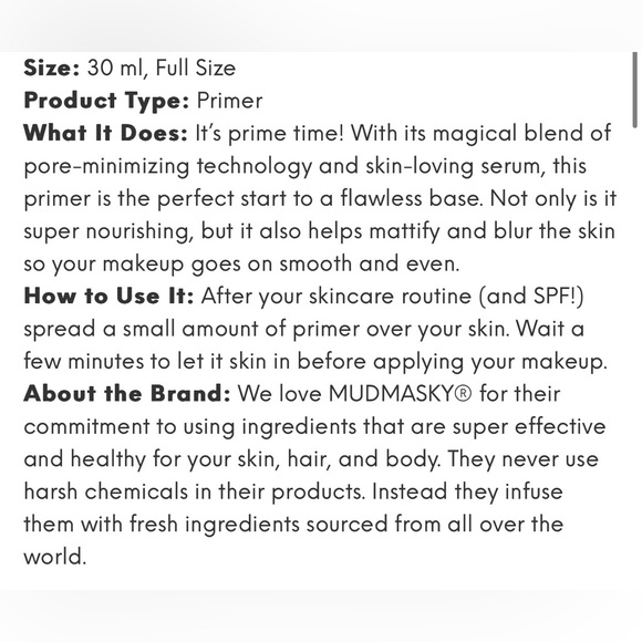 ☀️ Mudmasky Porefection Serum-Infused Primer - Picture 2 of 2